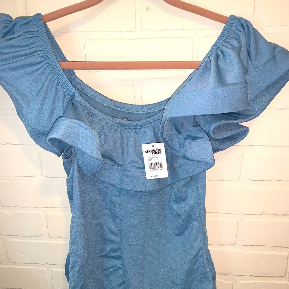 Charlotte Russe’ blue body suit